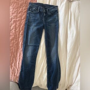 Goldsign Dark Blue Straight Leg Jeans